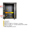 GABINETE GAMER S/ FONTE PIXXO GF5522 - Imagem 4