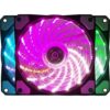 MICROVENTILADOR FAN CONTROLAVEL LED RGB 120MM BLUECASE BF-08RGB