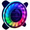 MICROVENTILADOR FAN S-LED RING SERIES CONTROLAVEL LED RGB 120MM S/CAIXA BLUECASE BFR-15RGB