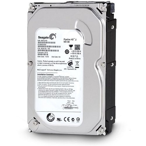 HD DESKTOP 500GB SATA II 5900RPM PIPELINE SEAGATE ST3500312CS