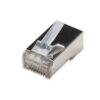 CONECTOR RJ45 8VIAS BLINDADO CAT6 OEM WT-6066-SOLID