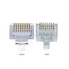 CONECTOR RJ45 8VIAS BLINDADO CAT6 OEM WT-6066-SOLID - Imagem 2