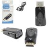 CONVERSOR HDMI (M) X VGA (F) C/ AUDIO LOTUS LT-2599 - Imagem 2