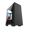 GABINETE GAMER PRETO S/ FONTE USB 3.0 BLUECASE BG-030