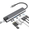 CABO CONVERSOR USB-C HUB EXTENSOR 8 EM 1 OEM