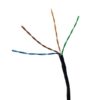 CABO LAN CAT5E 4P EZ 1M PRETO PRYSMIAN