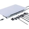 DOCKING STATION USB-C 12 EM 1 XO XO-HUB010 - Image 2