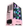 GABINETE GAMER ROSA S/FONTE BLUECASE BG-028PKB - Image 4