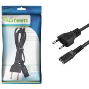 CABO DE FORCA 2 PINOS 1,8METROS 2X0,75MM GREEN 018-3269