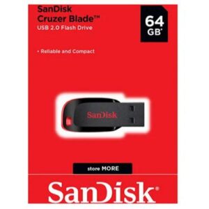 PEN DRIVE 64GB USB 2.0 SANDISK CRUZER BLADE