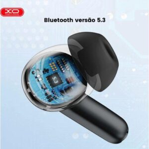 FONE DE OUVIDO BLUETOOTH C/ CANCELAMENTO (ANC+ENC) XO N10