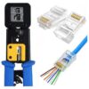 ALICATE DE CRIMPAR (EZ Crimp) COM CATRACA RJ11/ RJ12 / RJ45 DEX