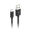 CABO USB A(M) 3A X USB-C MACHO 2METROS C3TECH CB-C20BK
