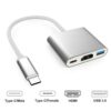 CABO ADAPTADOR USB-C X USB 3.0 HDMI (F) TYPE C OEM