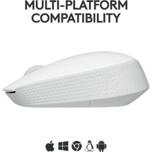 MOUSE SEM FIO WIRELESS BRANCO LOGITECH M170