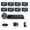 SPLITTER DIVISOR HDMI 1 ENTRADA 8 SAIDAS FULL HD KNUP KP-SW100 - Imagem 3