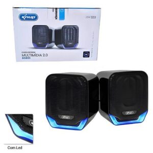 CAIXA DE SOM USB 2.0 6W RMS KNUP KP-RO823