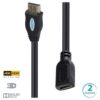 CABO HDMI V2.0 (M) X (F) 4K HDR 3D 2METROS VINIK H20F-2