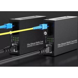 CONVERSOR DE FIBRA OPTICA PARA RJ45 GIGABIT 5KM EXBOM 3284