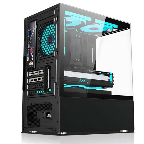 GABINETE GAMER AQUARIO S/ FONTE PIXXO CG200B - Image 3