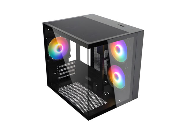 GABINETE GAMER AQUARIO S/ FONTE PIXXO CGH100B