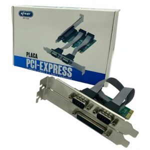 PLACA PCI-E COM 2 SERIAIS E 1 PARALELA KNUP KP-T105