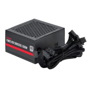 FONTE ATX 600W SHOCKER 80 PLUS WHITE PCYES PF600SHW