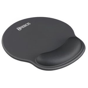 MOUSE PAD APOIO GEL CLOUD CONFORT PRETO HREBOS IF-247