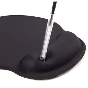 MOUSE PAD APOIO GEL CLOUD CONFORT PRETO HREBOS IF-247
