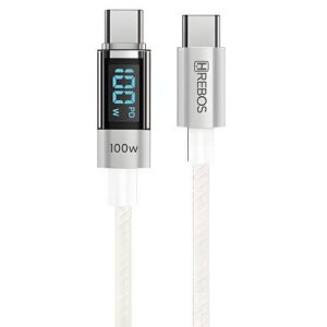 CABO USB-C X TYPC-C 100W 1METRO HREBOS CB-371C