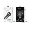 CARREGADOR VEICULAR 2 x USB-C 60W 3A HREBOS CRV-202 - Imagem 3