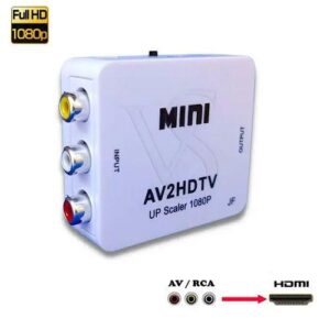 CONVERSOR RCA PARA HDMI FEMEA COM AUDIO SHINKA AVTOHDTV