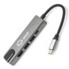 CABO CONVERSOR USB-C HUB 6 EM 1 LOTUS LT-T602 - Imagem 2
