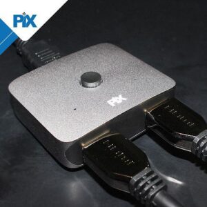 CHAVE SELETORA HDMI (F) BIDIRECIONAL 2X1/1X2 PIX 023-0870