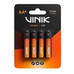 PILHA ALCALINA AA C/4 VINK 246451