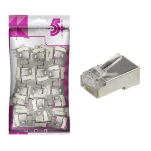 CONECTOR RJ45 8VIAS BLINDADO CAT6e 5+ 062-0050