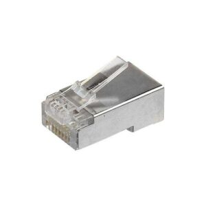 CONECTOR RJ45 8VIAS BLINDADO CAT6e 5+ 062-0050