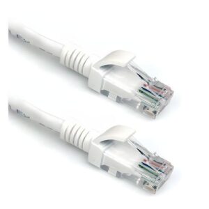 CABO DE REDE PATCH CORD CAT6 1.50MTETROS BRANCO PLUSCABLE PC-ETH6U15WH