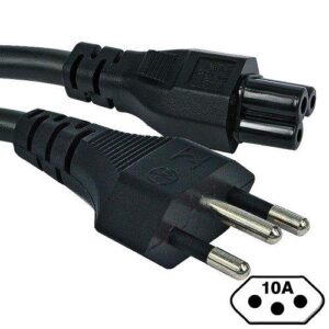 CABO DE FORÇA 3X0,75MM P/ FONTE DE NOTEBOOK ATE 700W 1.5METROS CF03-15