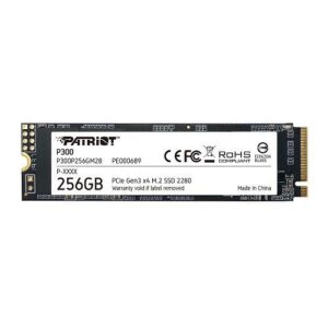 SSD M.2 NVME 2280 256GB P300 M.2 PCIE GEN 3X4 PATRIOT P300P256GM28