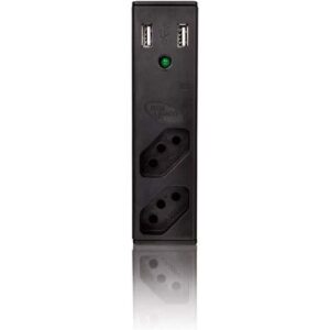 CARREGADOR USB 2,1A C/FILTRO PRETO COLETEK FL-USB21GBK