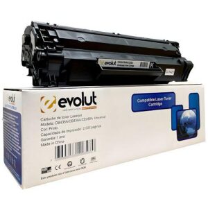 CARTUCHO TONER COMPATIVEL CB435/436/285/278 EVOLUT