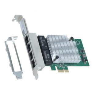 PLACA DE REDE QUAD GIGABIT PCI-E LP VINIK LC1000-4P