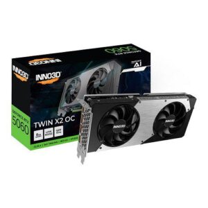 PLACA DE VIDEO RTX5060 8GB GDDR7 128B. (HDMI/DP) INNO3D N50602-08D7X-195070N
