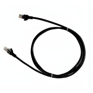 CABO DE REDE PATCH CORD CAT6 2.5METROS PRETO PLUSCABLE PC-ETH6U25BK