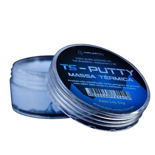 MASSA TERMICA TS-PUTTY 50G IMPLASTEC