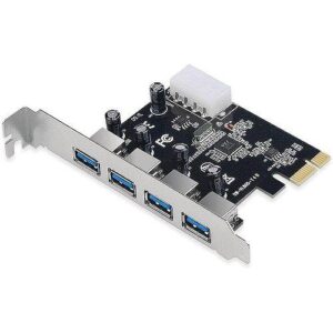 PLACA PCI-E 4 PORTAS USB 3.0 DEX DP-43