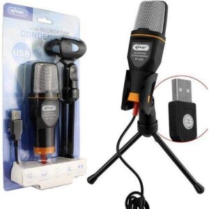 MICROFONE CONDENSADOR USB KNUP KP-916