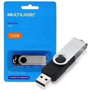 PEN DRIVE 32GB TWIST MULTILASER PD589