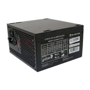 FONTE ATX 500W C/CAIXA C/CABO BLUECASE BLU500-E ATX V2